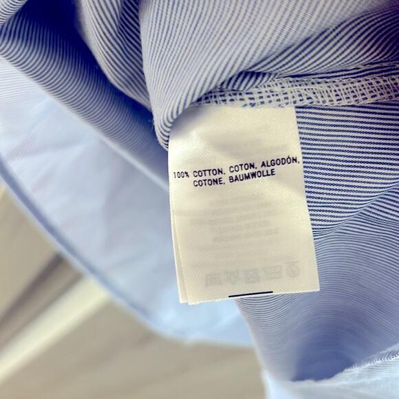 MAEVE $98 Anthropologie off shoulder pinstripe top XS cotton - Picture 9 of 11